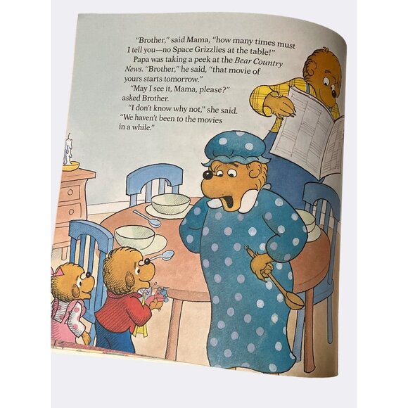 1988 “The Berenstain Bears And The Bad Dream” Paperback Book - Picture 8 of 10